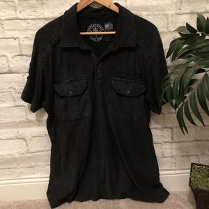 Men’s Affliction Polo size XL
